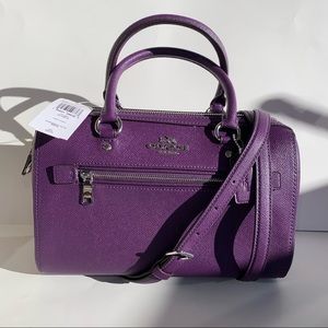 Coach 💜 Rowan Satchel NWT Purse